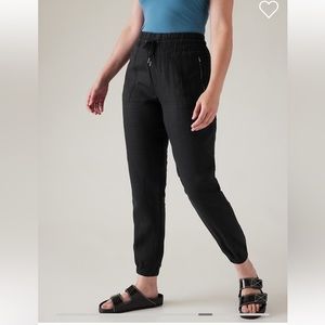 Athleta Cabo Linen Jogger